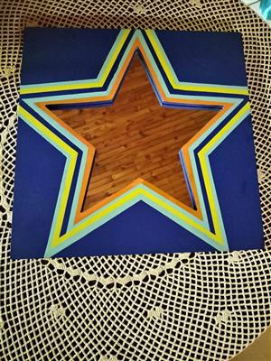 Star shaped mirror