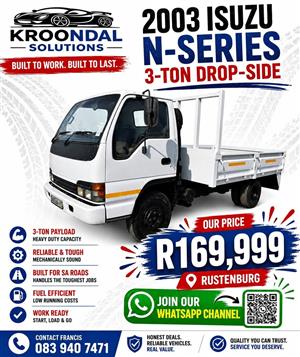 2003 Isuzu N-Series 3 Ton Drop-Side Truck