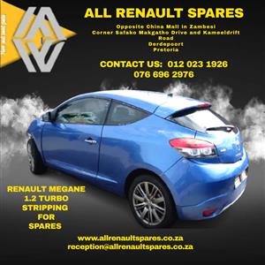 Renault Megane 1.2 Turbo Stripping for Spares