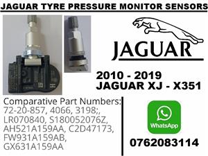 Jaguar XJ TPMS tyre pressure monitor sensors 