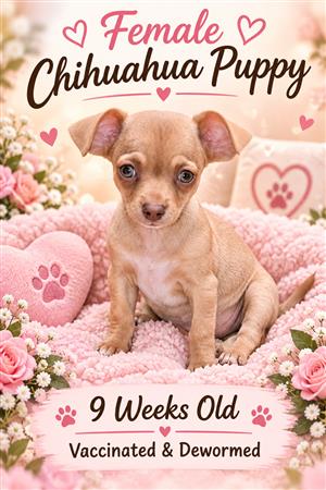 Chihuahua Female puppy