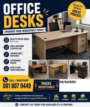 Office desks for sale all types
