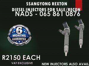 SSANGYONG REXTON  DIESEL INJECTORS AVAILABLE NOW
