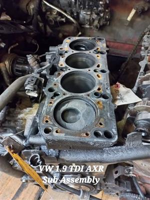 VW 1.9 TDI AXR SUB ASSEMBLY AVAILABLE