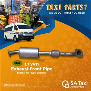 New Exhaust Front Pipe 2.7 VVTi for Toyota Quantum