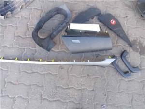 Toyota Hilux glove box compartment