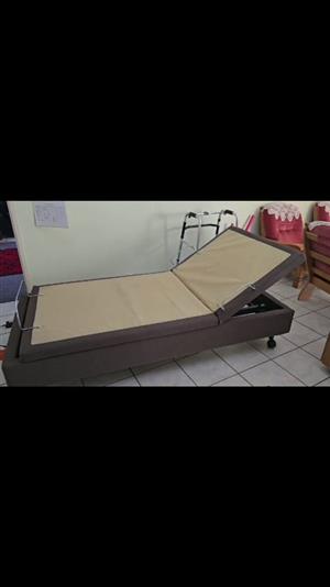 Electric Adjustable Bed with Mattress