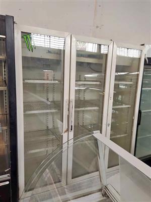 3 Door Display Fridge