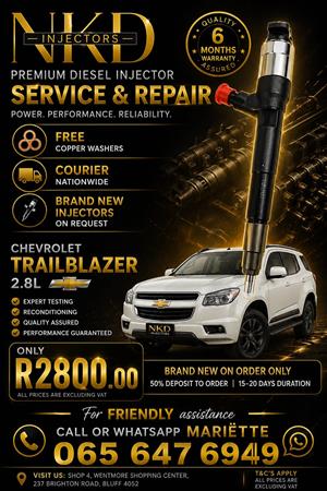 Power performance reliability Trailblazer 2.8l