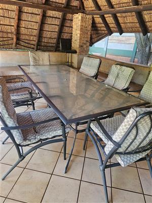 8-seater patio set for sale