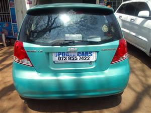 2006 CHEVROLET AVEO LS 1.4 MANUAL PETROL GREEN COLOR 98.000 
