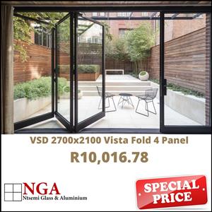4 Panel Vista Fold Stacking For Sale | R10,016.18 Low Low Price