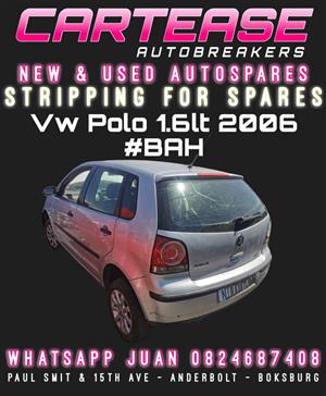 VW POLO 1.6LT 2005 #BAH STRIPPING FOR SPARES
