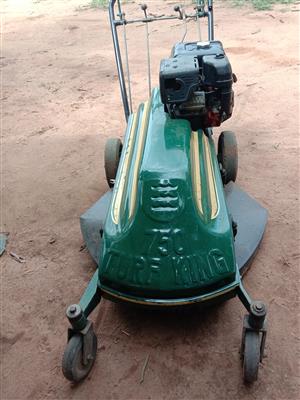 1 x Turfking  lawnmower.. Ideal for plots. Gardens and farms.. Has gears. 