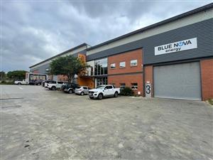 This modern unit is situated in a sought-after secure Industrial Park in Samrand.