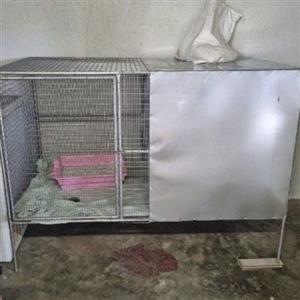 Large steel cage