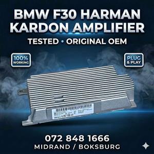 BMW F30 Harman Kardon Amplifier For Sale still in the car)original