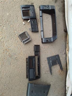 Mazda 323 dashboard covers and air vents