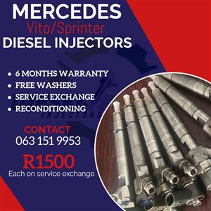 MERCEDES VITO/SPRINTER DIESEL INJECTORS