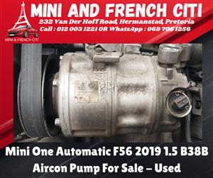 Mini One F56 2019 1.5 B38B Aircon Pump For Sale - Used Aircon Compressor!!