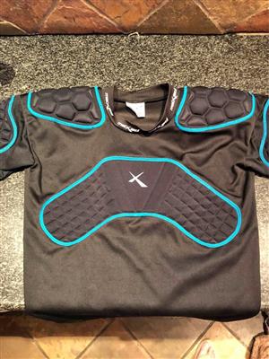 Various sports equipment and pictures
