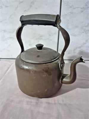 Vintage copper kettle