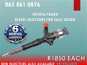 TOYOTA PRADO DIESEL INJECTORS FOR SALE NATIONWIDE