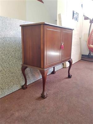Ball and claw old box TV cabinet