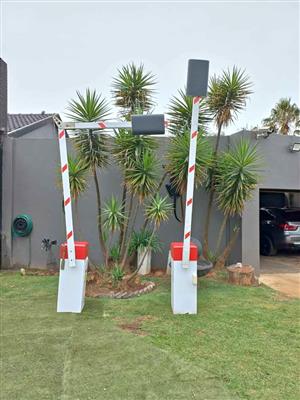 Boom gate 3 meter.