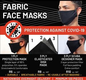 Fabric face handmade masks