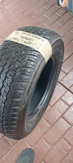 1x Dunlop Grantrek 99%