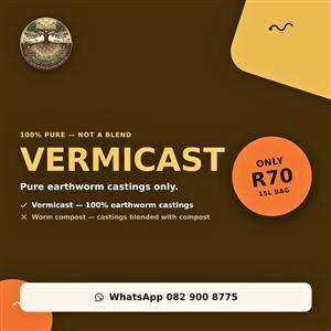 Vermicast (Eartworm Castings)