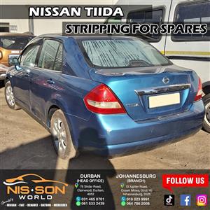 Nissan Tiida Stripping For Spares