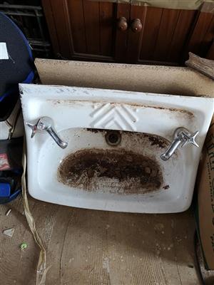 Old bathroom basin for sale