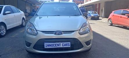 2013 FORD FIGO 1.4 PETROL, MANUAL TRANSMISSION, MILEAGE, BEIGE COLOR