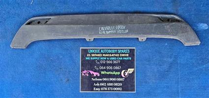 Chevrolet Spark Rear Bumper Spoiler