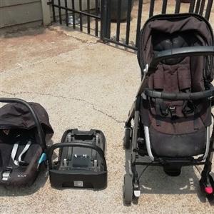 trille twin pram