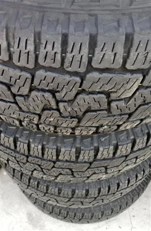 265/65/17 Pirelli Scorpion A/T used tyres (85% treads left) set 