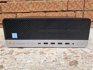 HP ProDesk 600 G4 SFF I3 8th Gen Desktop