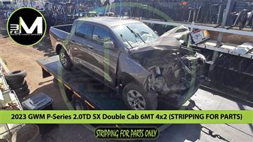 2023 GWM P-SERIES 2.0TD SX DOUBLE CAB 6MT 4x2 (STRIPPING FOR PARTS)