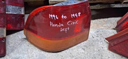 Honda civic tail lights available