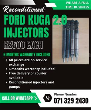 FORD KUGA 2.0 INJECTORS FOR SALE WITH WARRANTY 