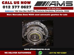 Mercedes Benz W205 used automatic gearbox for sale 