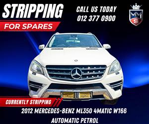 Mercedes-Benz ML350 4MATIC W166 Automatic Petrol – Stripping for Spares
