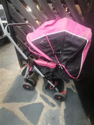 Pink Baneen Pram