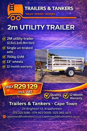 2meter utility trailer
