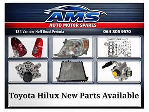 Toyota Hilux New Parts Available