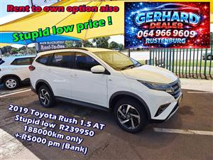 2019 Toyota  Rush 1.5 Auto
