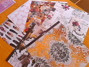  Beautiful Gold Foil Scrapbooking Papers for Sale 