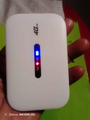 New 4G Mi-Fi (Mobicel) All Network Wi-Fi Router